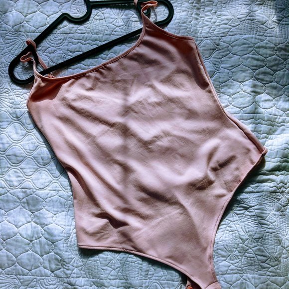 Free People Basique Bodysuit Color Ballet - Picture 12 of 13